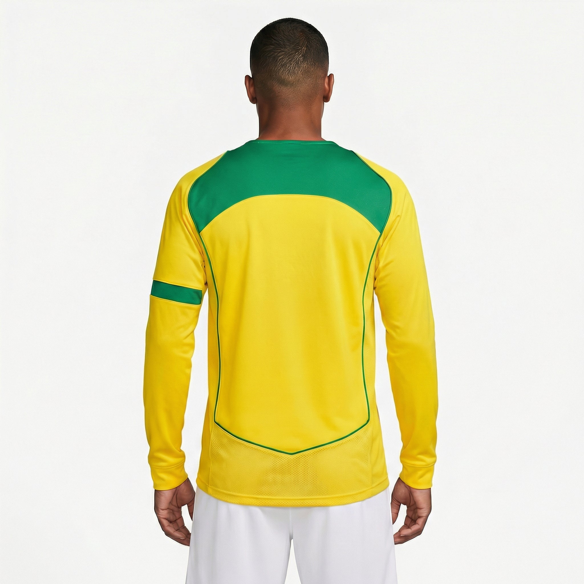 Camisa Retrô Brasil 2004 I Longsleeve