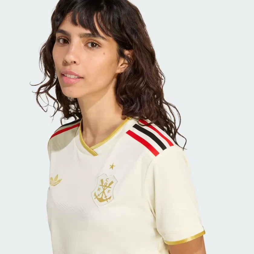 Flamengo 2025/26 III Conjunto Cropped Feminino
