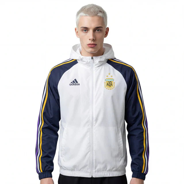 Jaqueta Corta-Vento Argentina 24/25 - Branco